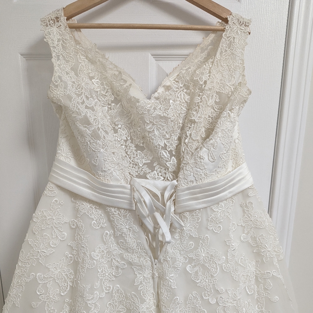 Kenneth Winston 3379 Wedding Dress - 18W - Picture 4 of 8